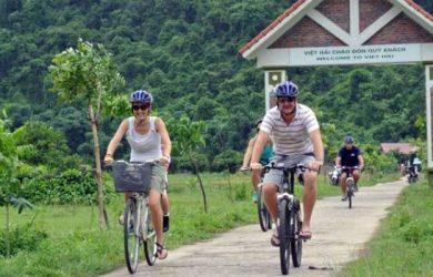 bicycle in viethai village